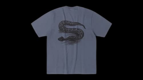 Stussy Serpent Pigment Dyed Tee Sherbert