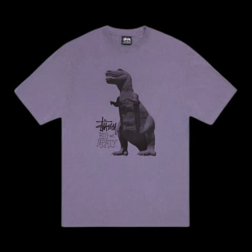 Stussy Big & Meaty Tee Pigment Dyed 'Grape'