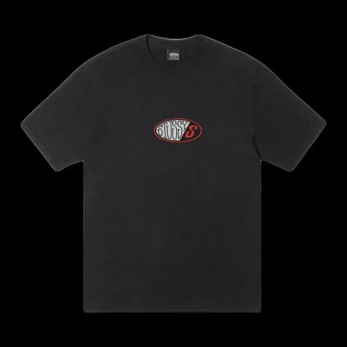 Stussy Pitstop Tee Pigment Dyed 'Black'