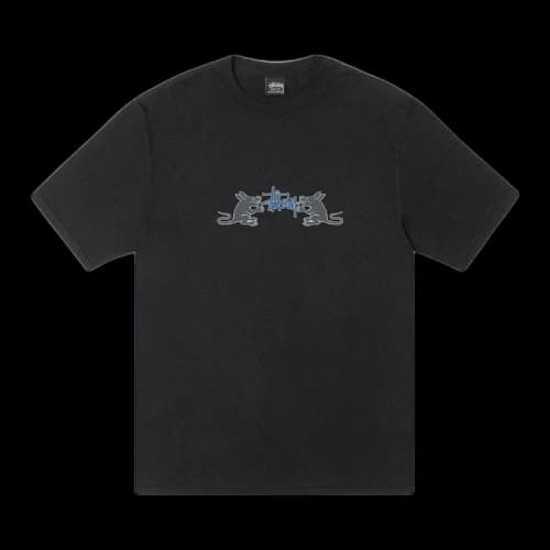 Stussy Homebrew Tee Pigment Dyed 'Black'