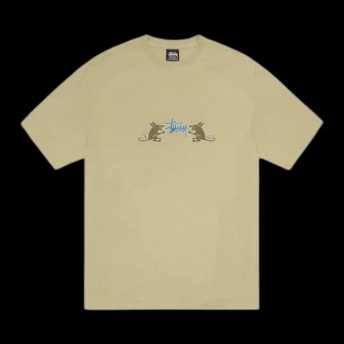 Stussy Homebrew Tee Pigment Dyed 'Elm'