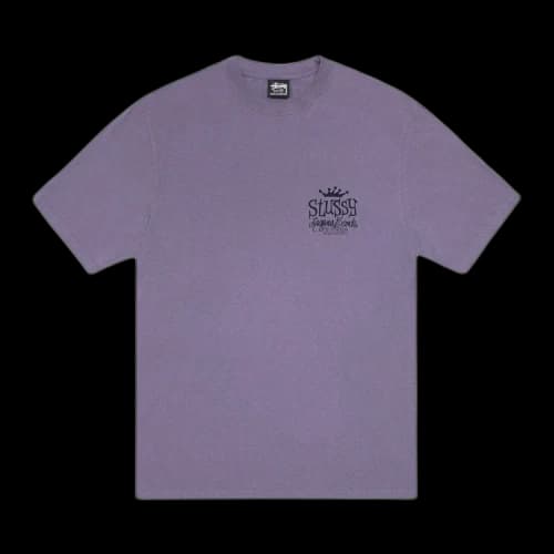 Stussy Beach House Tee Pigment Dyed 'Grape'