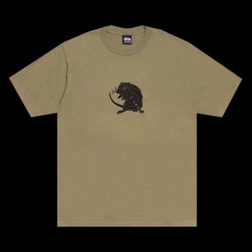 Stussy Long Range Tee 'Army'