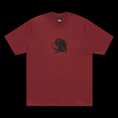 Stussy Long Range Tee 'Wine'