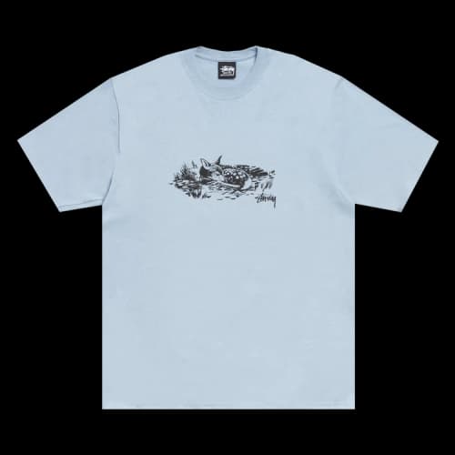 Stussy Fawn Tee 'Slate'