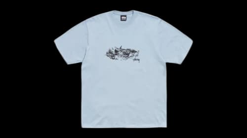 Stussy Fawn Tee Slate