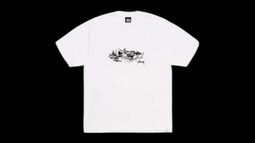 Stussy Fawn Tee White