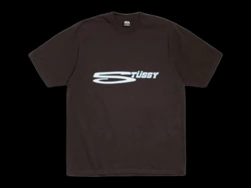Stussy Stretch Pigment Dyed Tee Faded Black
