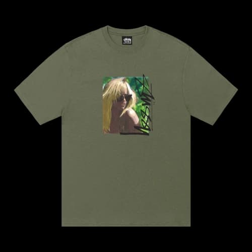 Stussy Laura Tee 'Olive'