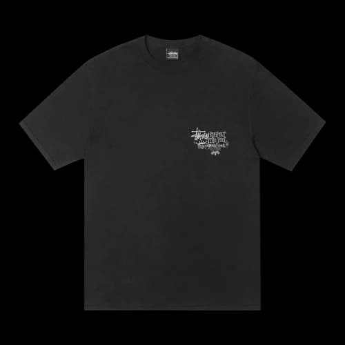 Stussy Respect The Pool Tee Pigment Dyed 'Black'