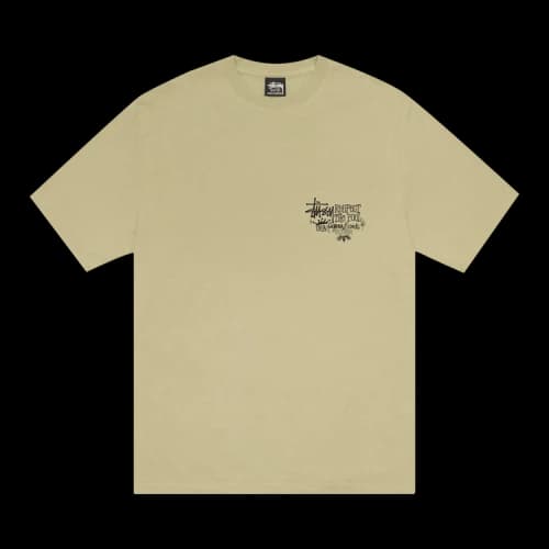 Stussy Respect The Pool Tee Pigment Dyed 'Elm'
