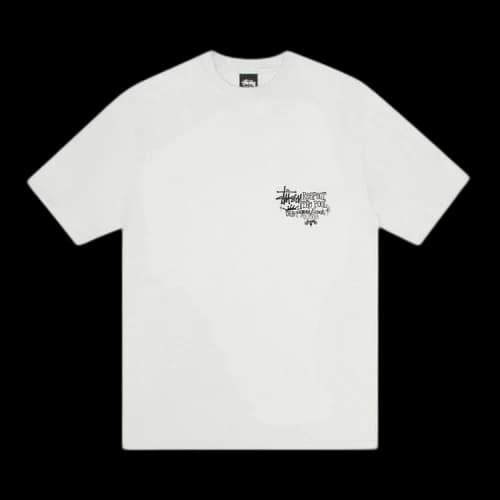 Stussy Respect The Pool Tee Pigment Dyed 'Natural'
