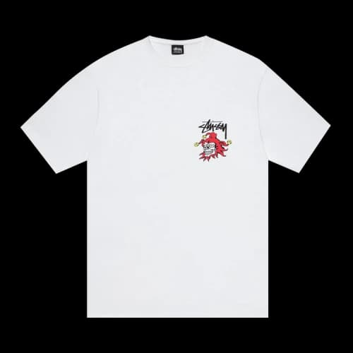 Stussy Joker Tee White