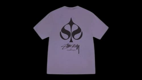 Stussy Spade Pigment Dyed Tee Natural