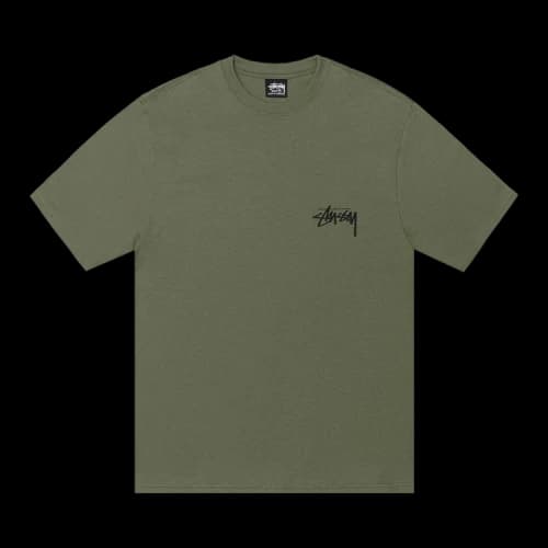 Stussy Stock Dog Tee Olive