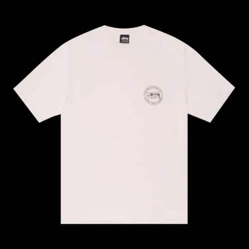 Stussy C Thru Tee Pigment Dyed 'Blush'