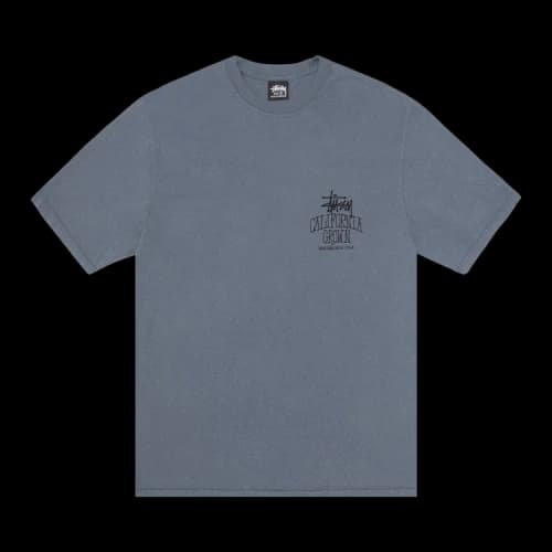 Stussy Cali Grown Tee Pigment Dyed 'Navy'