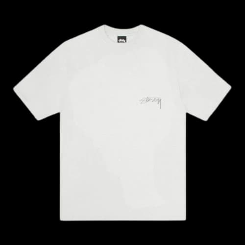 Stussy Smooth Reverse Tee Pigment Dyed 'Natural'
