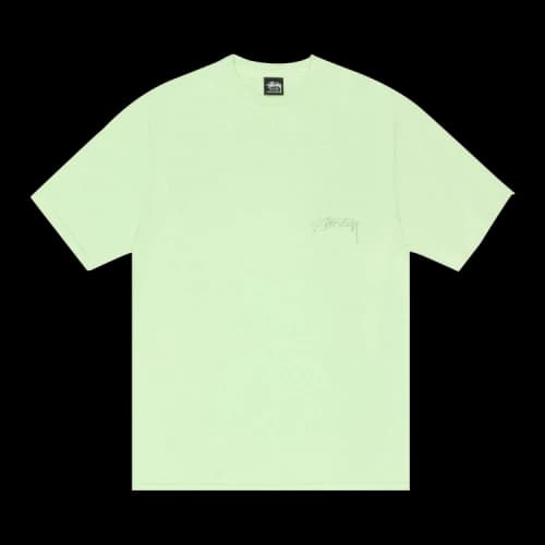 Stussy Smooth Reverse Tee Pigment Dyed 'Pistachio'
