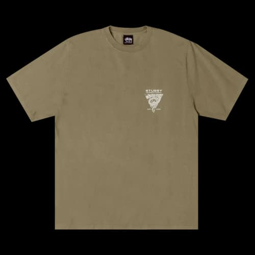 Stussy Dragon Tee 'Army'