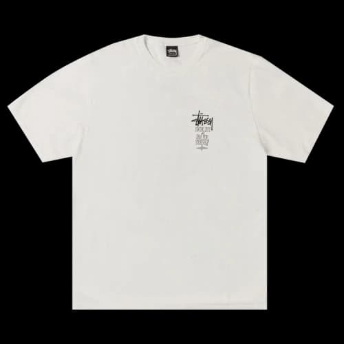 Stussy Swim Out Tee Pigment Dyed 'Natural'