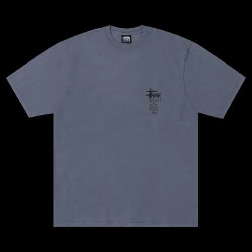 Stussy Swim Out Tee Pigment Dyed 'Navy'