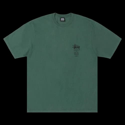 Stussy Swim Out Tee Pigment Dyed 'Pine'