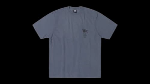 Stussy Swim Out Pigment Dyed Tee Navy