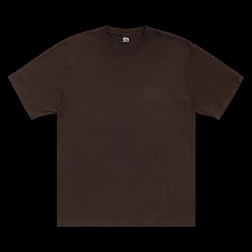Stussy International Design Tee Pigment Dyed 'Brown'