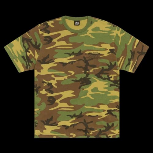 Stussy International Design Tee Pigment Dyed 'Camo'