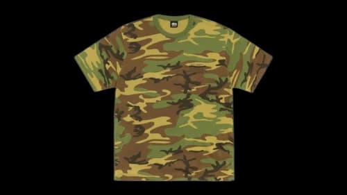 Stussy International Design Pigment Dyed Tee Camo