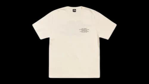 Stussy International Design Pigment Dyed Tee Natural