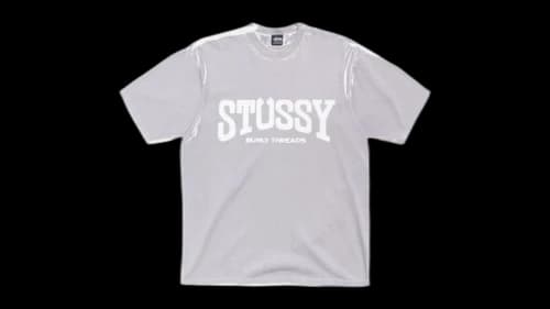 Stussy Burly Stone Washed Tee White