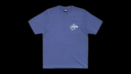 Stussy Surf Size Pigment Dyed Tee Indigo