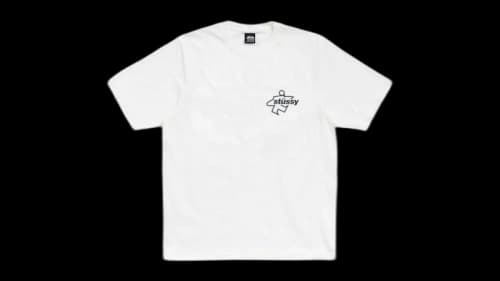 Stussy Surf Size Pigment Dyed Tee Natural