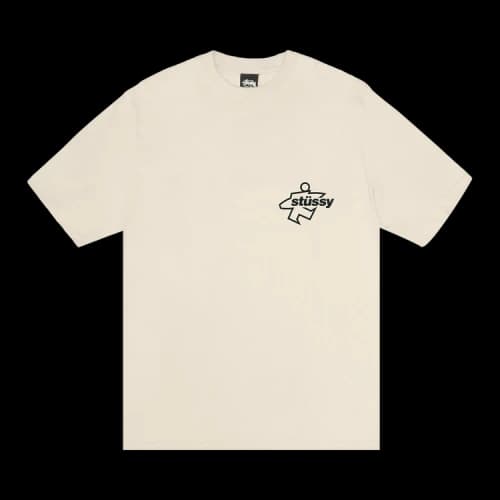 Stussy Surf Size Pigment Dyed Tee 'Natural'