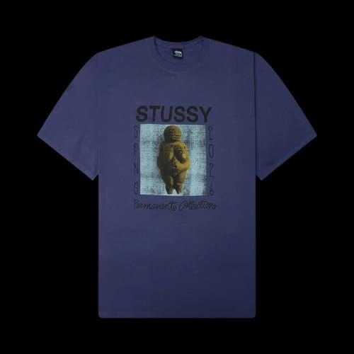 Stussy Permanent Collection Pigment Dyed Tee 'Indigo'