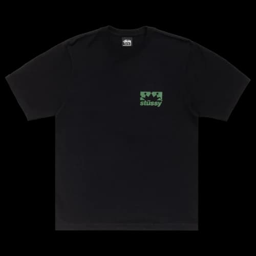 Stussy Box Crown Tee Black