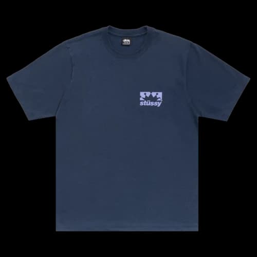Stussy Box Crown Tee 'Navy'
