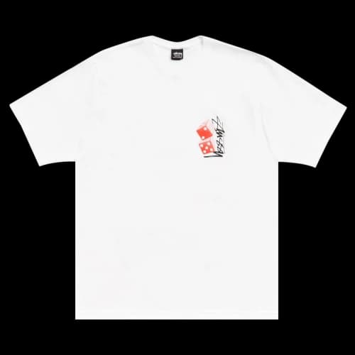 Stussy Tall Dice Tee 'White'