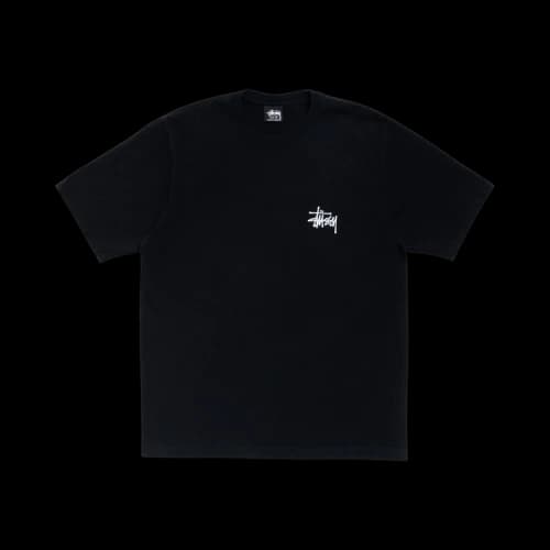 Stussy Big Dog Stone Washed Tee 'Black'
