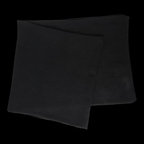 The Elder Statesman Heavy Jersey Scarf 'Black'