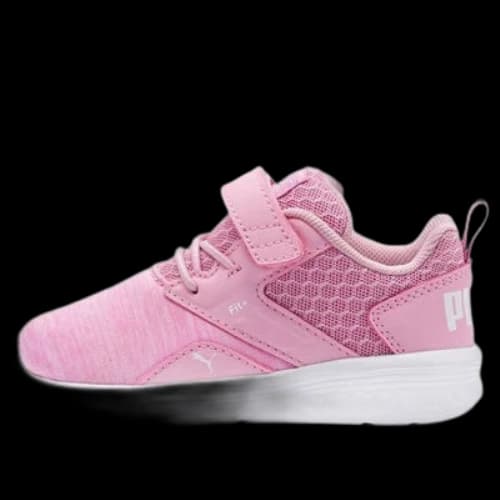 (PS) PUMA NRGY Comet Running Shoes Pink/White