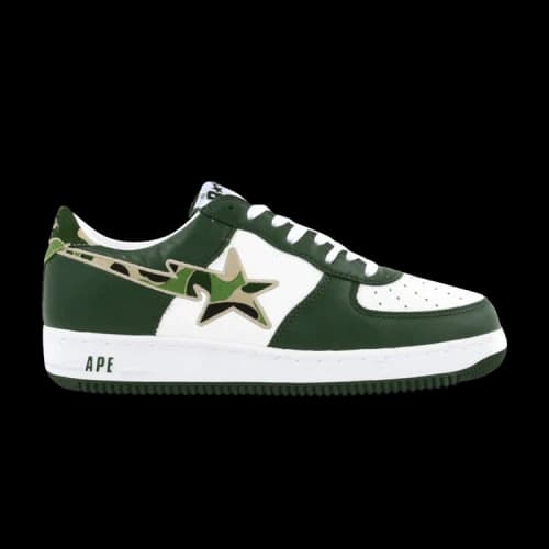 Bapesta FS-001 Low 'Green Camo'
