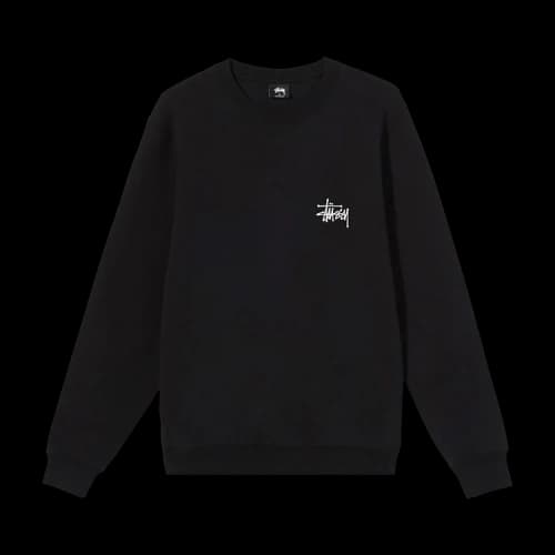Stussy Basic Crew 'Black'