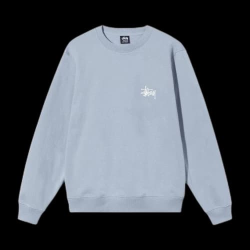 Stussy Basic Crew 'Steel'