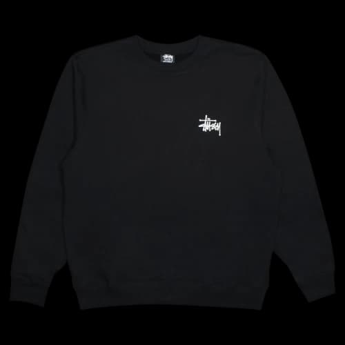 Stussy Basic Crew 'Black'