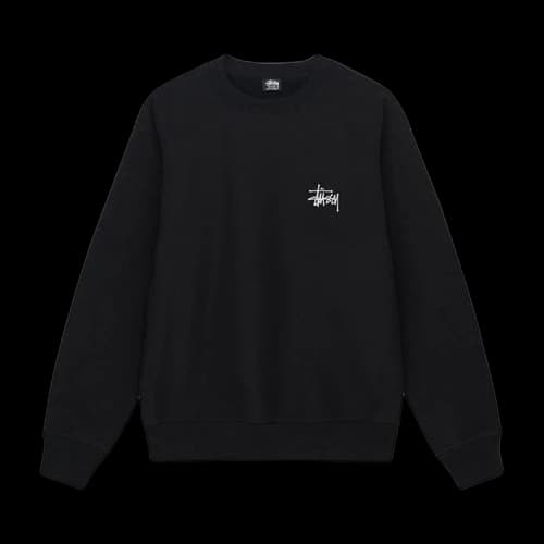 Stussy Basic Crew 'Black'
