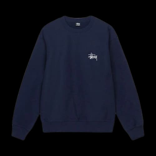Stussy Basic Crew 'Navy'
