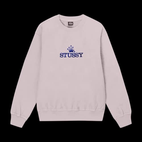 Stussy Glamour Pigment Dyed Crew 'Blush'